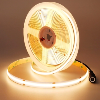Hot Sale COB LED Strip 320 LEDs IP20 DC 24V Furniture Wardrobe Decor Flexible LED Tape Light