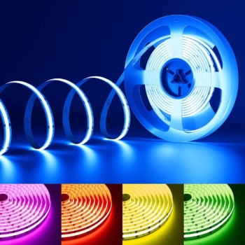 Flexible 12V 24V RGBW RGBIC COB Strip Light Chasing Running Water Strip IP65 IP68 Waterproof for Decorations