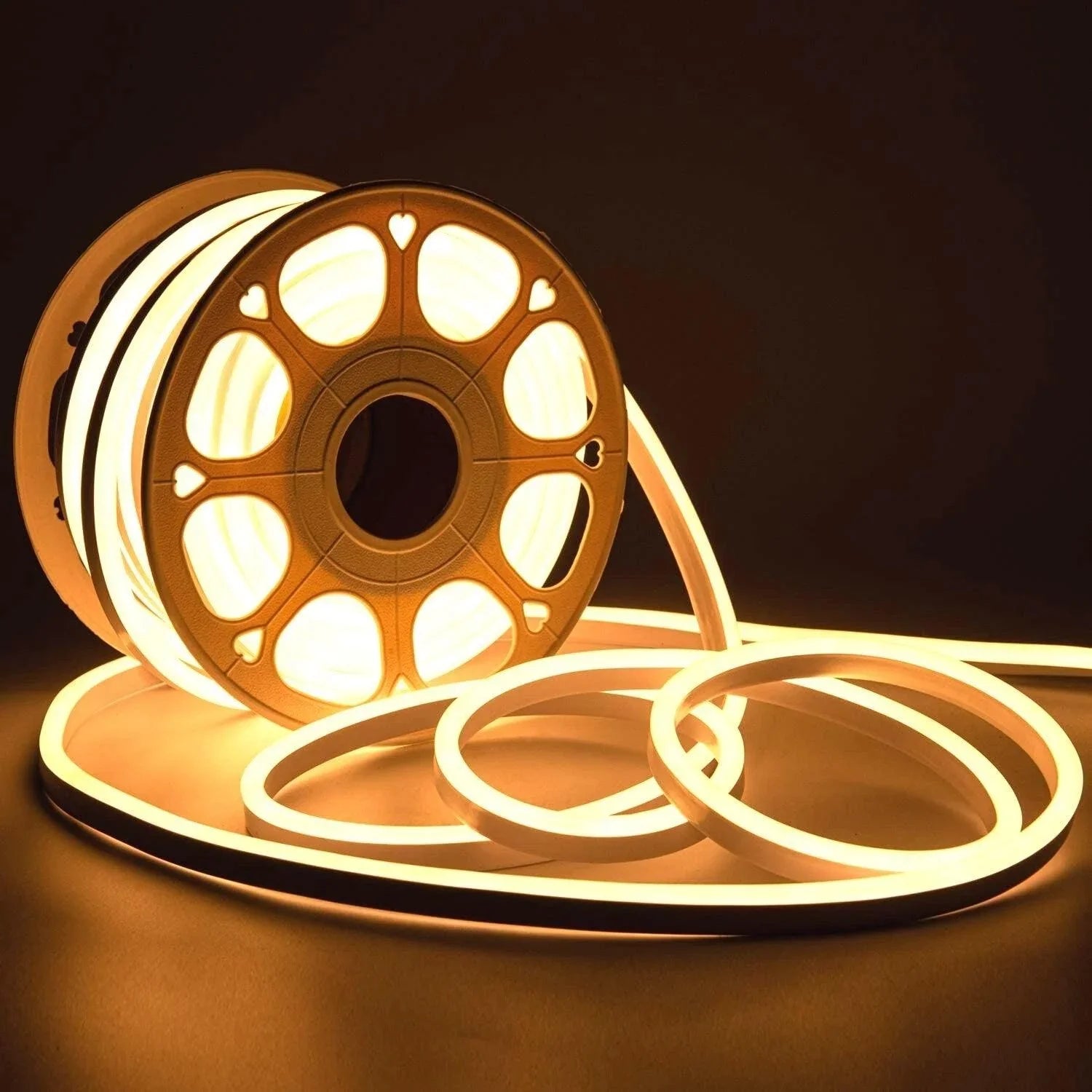 LEDNeonFlexWarmWhite8x16mmAC220V240V_1_783c9760-615c-4f02-b3b6-04cd3186098d.jpg Warm White LED Neon Flex AC 220V 240V 8x16mm 120LEDs/m IP65 Waterproof with UK Plug