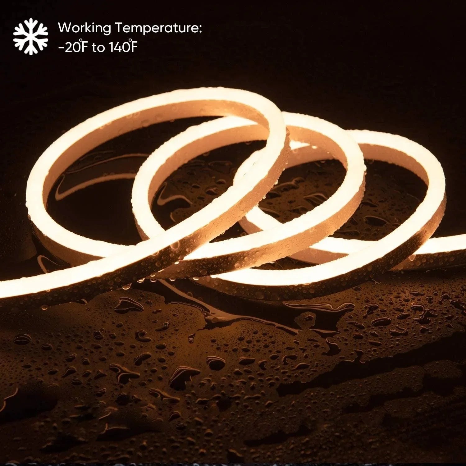 LEDNeonFlexWarmWhite8x16mmAC220V240V_2_9a6798f5-de3e-4742-84b1-ca32c4c2c927.jpg Warm White LED Neon Flex AC 220V 240V 8x16mm 120LEDs/m IP65 Waterproof with UK Plug - Image 9