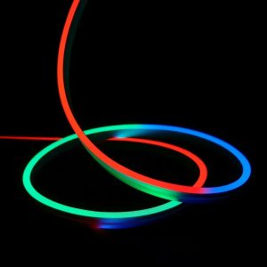RGB Neon Flex 12V 8x18mm IP65 Waterproof 5cm Cut 5 Metre