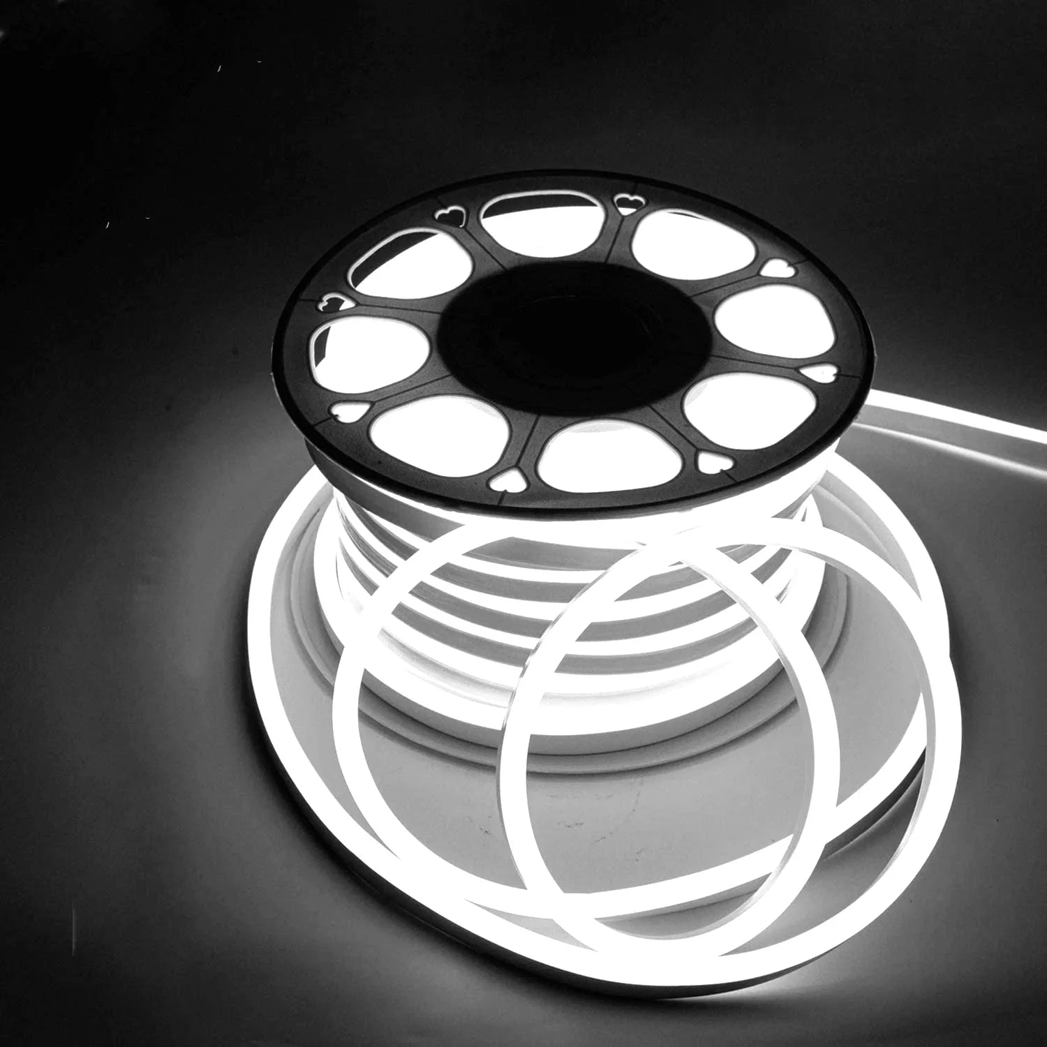 Untitled211.jpg Cool White LED Neon Flex AC 220V 240V 8x16mm 120LEDs/m IP65 Waterproof with UK Plug